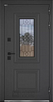 Дверь Верса с окном и решеткой (терморазрыв) DIS007142 фото